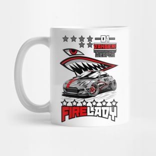 Nissan 350z FIRELADY Mug